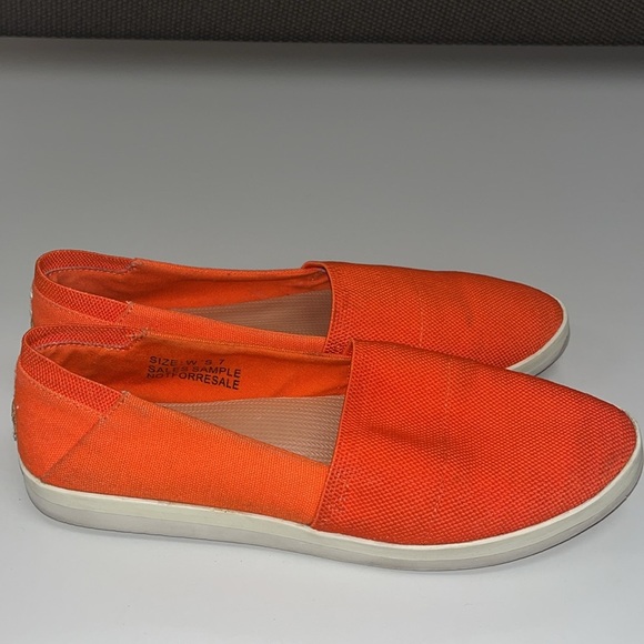 Reef ladies flats orange canvas material size 7, sample shoes - Picture 5 of 11